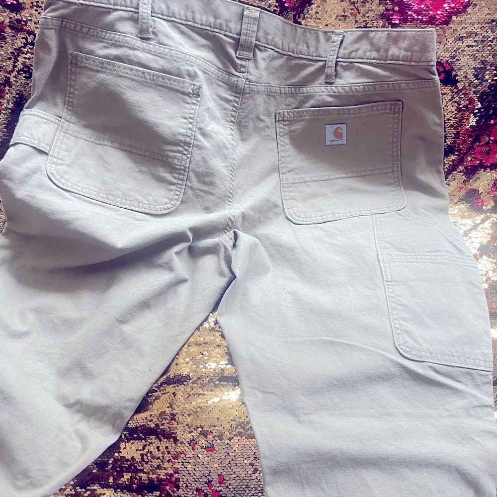 Carhartt women work jeans size 18 slim fit